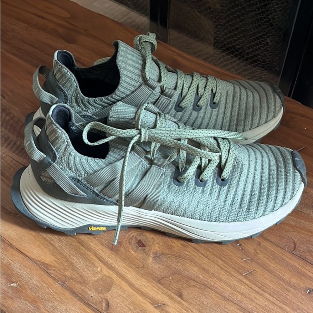 Merrell Womens Knit Trail Runners - Sage Green